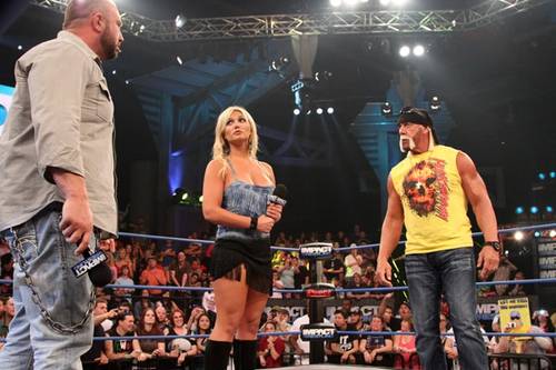 Bully Ray confronta a Hulk Hogan, Brooke los observa