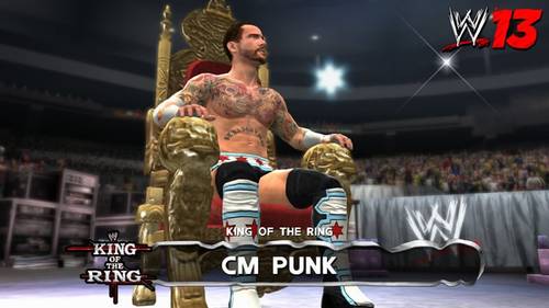 CM Punk, King of the Ring en “WWE’13”