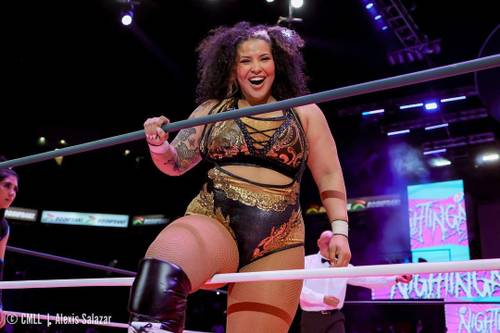 Willow Nightingale, de AEW, debuta en el CMLL en Homenaje a 2 Leyendas (29/03/2024 - Arena México) / Instagram.com/WillowWrestles