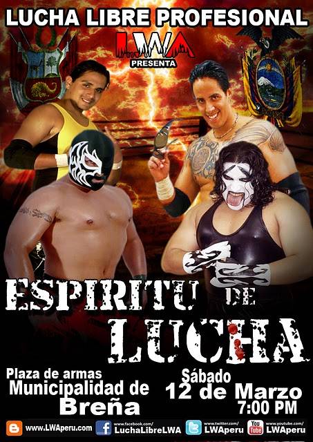 Poster oficial LWA:Espiritu de Lucha 2011
