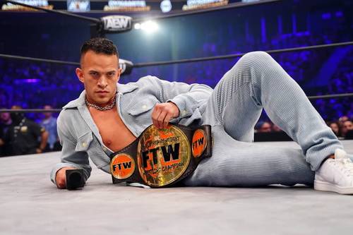 Ricky Starks como Campeón FTW - AEW