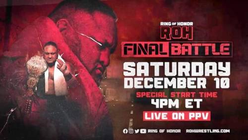 ROH Final Battle 2022 poster