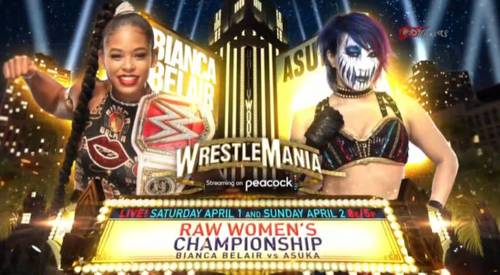 Bianca Belair vs Asuka - WrestleMania 39
