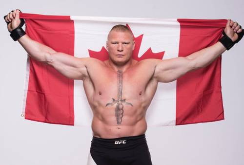 Brock Lesnar representará a Canadá en UFC 200 / Twitter.com/UFC_CA