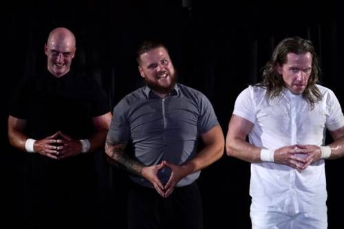 Rip Fowler, Joe Gacy y Jagger Reid en WWE NXT