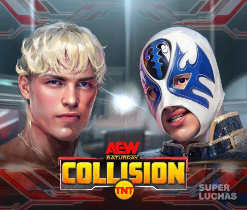 Cobertura y resultados AEW Collision 17 de octubre 2024 | Kyle Fletcher vs. Atlantis Jr.
