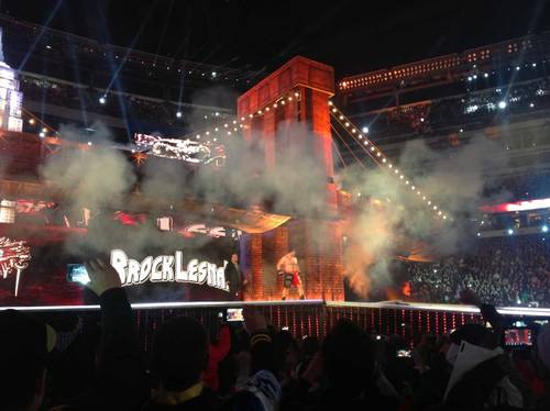 Brock Lesnar, Wrestlemania 29/ imagen by Alex Ruiz