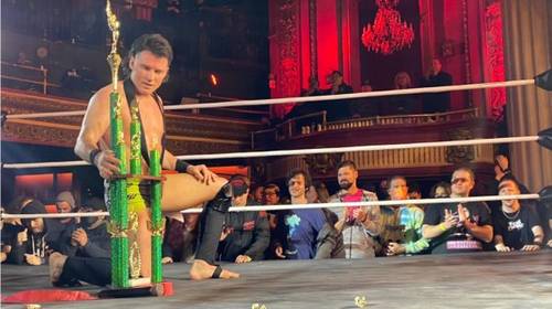 Mike Bailey ganador del PWG BOLA 2023 Catch Newz