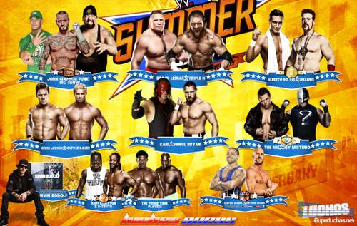 Wallpaper: Cartel del PPV WWE SummerSlam 2012 / By: asasj23 – LuchasAcess.wordpress.com