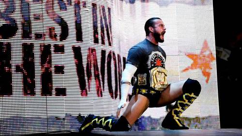 CM Punk en WWE, allá por 2012 - WWE