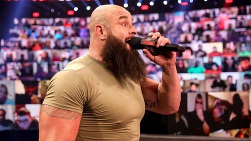 Braun Strowman en el episodio de Raw del 2 de noviembre de 2020 - WWE
