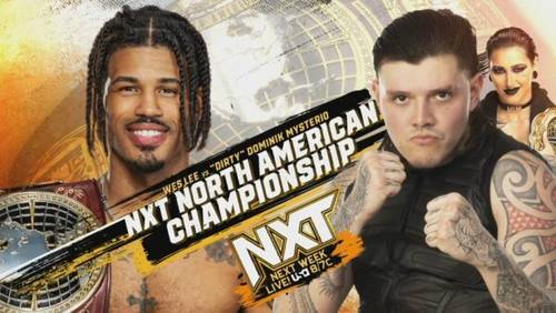 Wes Lee vs Dominik Mysterio para WWE NXT 18 07 2023 WWE
