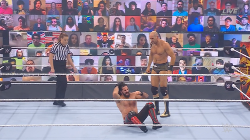 Cesaro vs. Seth Rollins - Hell in a Cell 2021