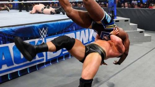 Big E y Ridge Holland en el episodio de SmackDown del 11 de marzo de 2023 WWE