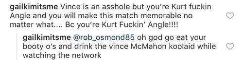 Gail Kim insulta a Vince McMahon (21/03/2019)