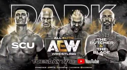 SCU vs. The Butcher & The Blade en el episodio de AEW Dark del 11 de agosto de 2020 - AEW