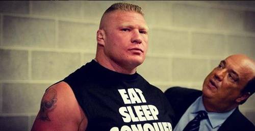 Brock Lesnar y Paul Heyman / Instagram @WWE