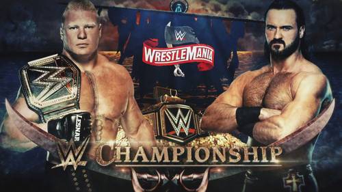 Brock Lesnar vs. Drew McIntyre