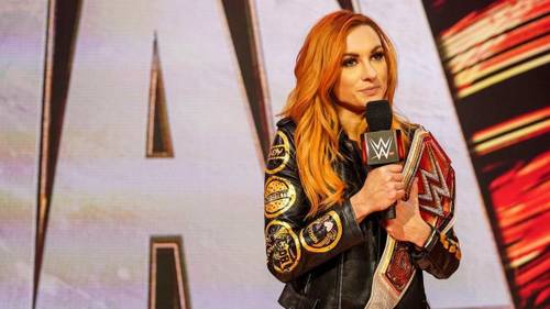 Becky Lynch en el WWE Raw del 30 de marzo de 2020 / WWE