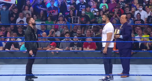 Roman Reigns y Finn Balor WWE SmackDown