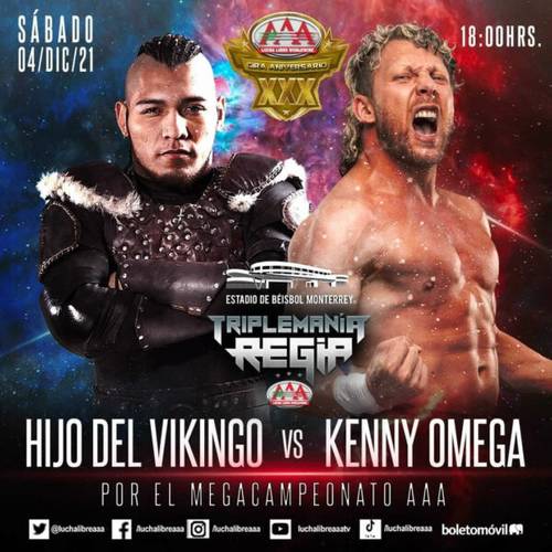 Hijo del Vikingo vs. Kenny Omega anunciado para el pr ximo AEW