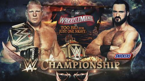 Brock Lesnar en WrestleMania 36
