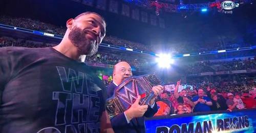 Roman Reigns y Paul Heyman - WWE SmackDown 11 de noviembre 2022