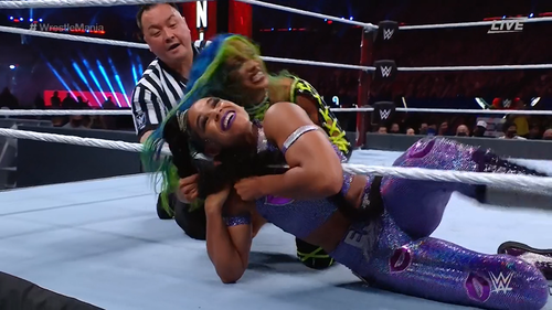 Sasha Banks vs Bianca Belair - WrestleMania 37