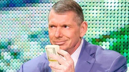 Vince McMahon con dinero