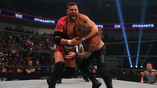 Colt Cabana y Chris Jericho AEW Dynamite 02 11 2022