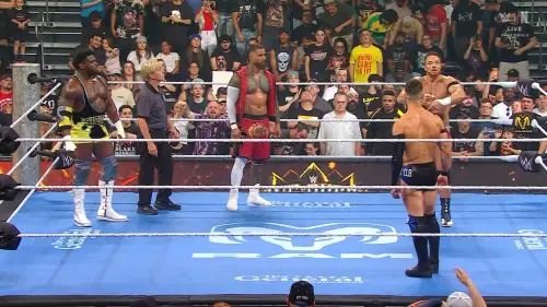 Royce Keys vs Finn Balor vs LA Knight vs Jey Uso en WWE SmackDown 12 de junio 2026