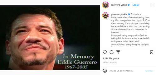Vickie Guerrero recuerda a Eddie Guerrero