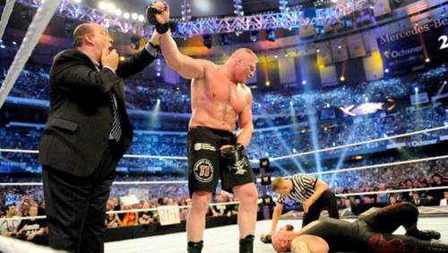 Brock Lesnar pone fin a la racha del Undertaker en WrestleMania