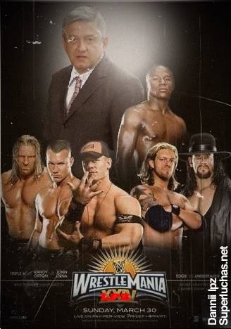 AMLO en WrestleMania