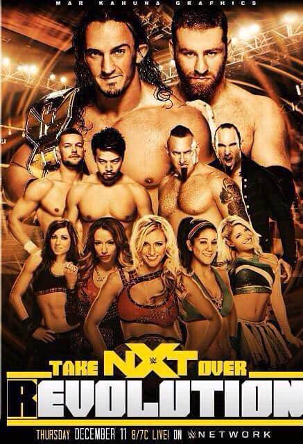 Poster fanmade de NXT Takeover: R Evolution