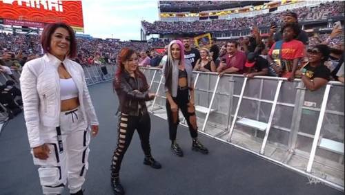 Bayley, Iyo Sky y Dakota Kai - SummerSlam 2022