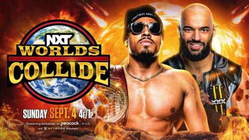 Carmelo Hayes vs Ricochet - NXT Worlds Collide 2022