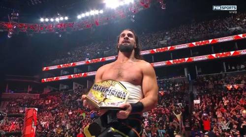 Seth Rollins como nuevo Campeon de los Estados Unidos WWE