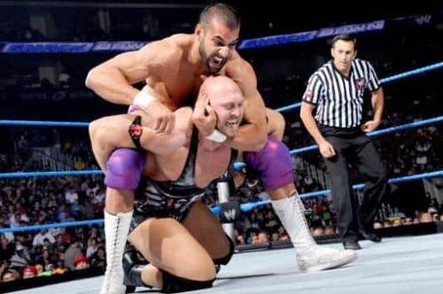 Ryback y Jinder-Mahal allá por 2012 - WWE