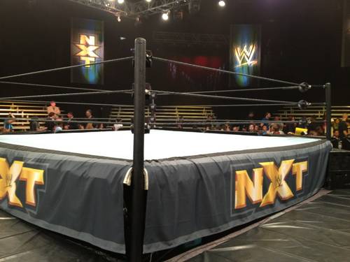 El Set de NXT durante las grabaciones del WWE Superstar Showdown / Twitter.com/JoeVilla_WWE