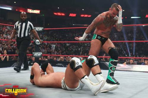 CM Punk vs. Ricky Starks en AEW Collision