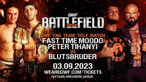 WWE Battlefield - Resultados Federación Alemana de Lucha Libre 3 de septiembre 2023.