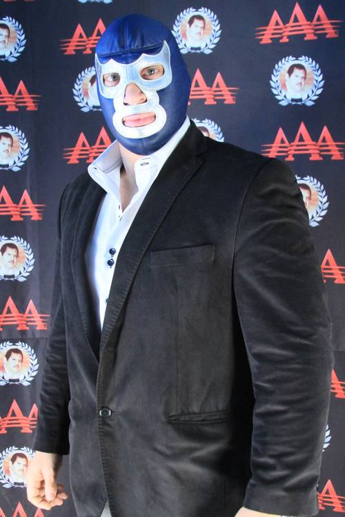 Blue Demon Jr. / Imagen cortesía de Lucha Libre AAA para Súper Luchas