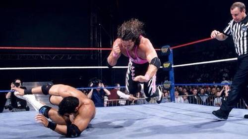 Bret Hart vs. Rocky Maivia (The Rock) en 1997