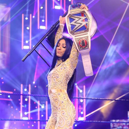 Sasha Banks en el episodio de SmackDown del 30 de octubre de 2020 - WWE