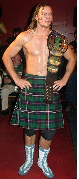 Drew McIntyre - Irish Whip Wrestling Champion / irishwhipwrestling.com