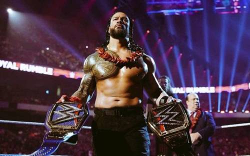 Roman Reigns en Royal Rumble 2023 WWE