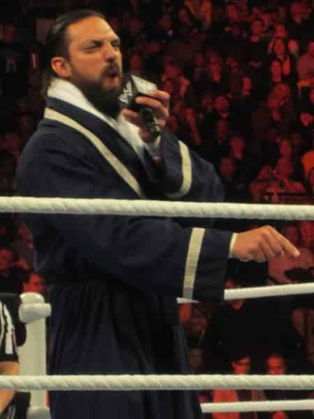 Damien Sandow in a WWE Raw show in February 2013|Matt Brink en.wikipedia.org