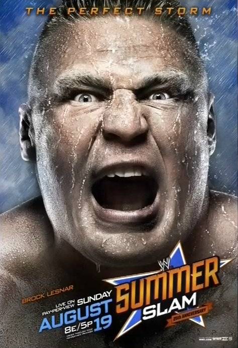 WWE Summerslam con Brock Lesnar