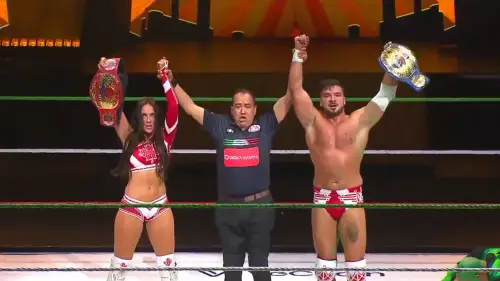 Ethan Page y Chelsea Green, nuevos Campeones de Parejas Mixtas AAA